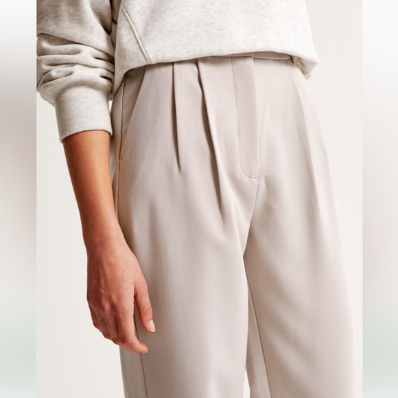 NWOT A&F Sloane Tailored Pant in Light Taupe Women's Pants - 0 / 25 Long - Picture 9 of 12